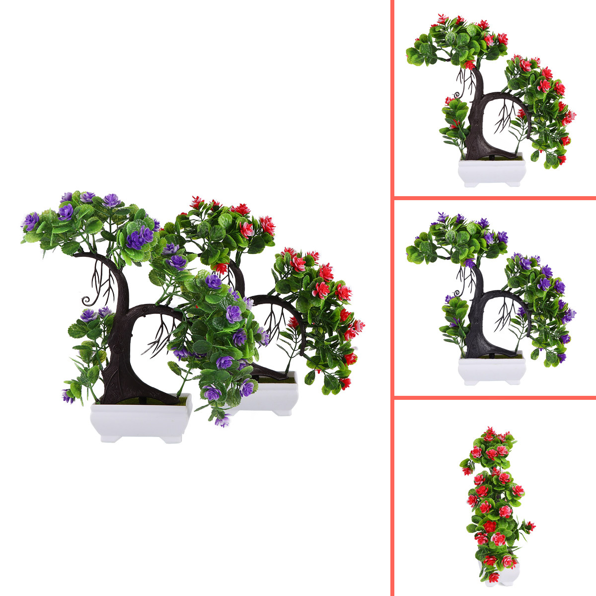 2 Stück Kreative Kunststoff-Bo – Bonsai Garden Restaurant Bewertung und Preis