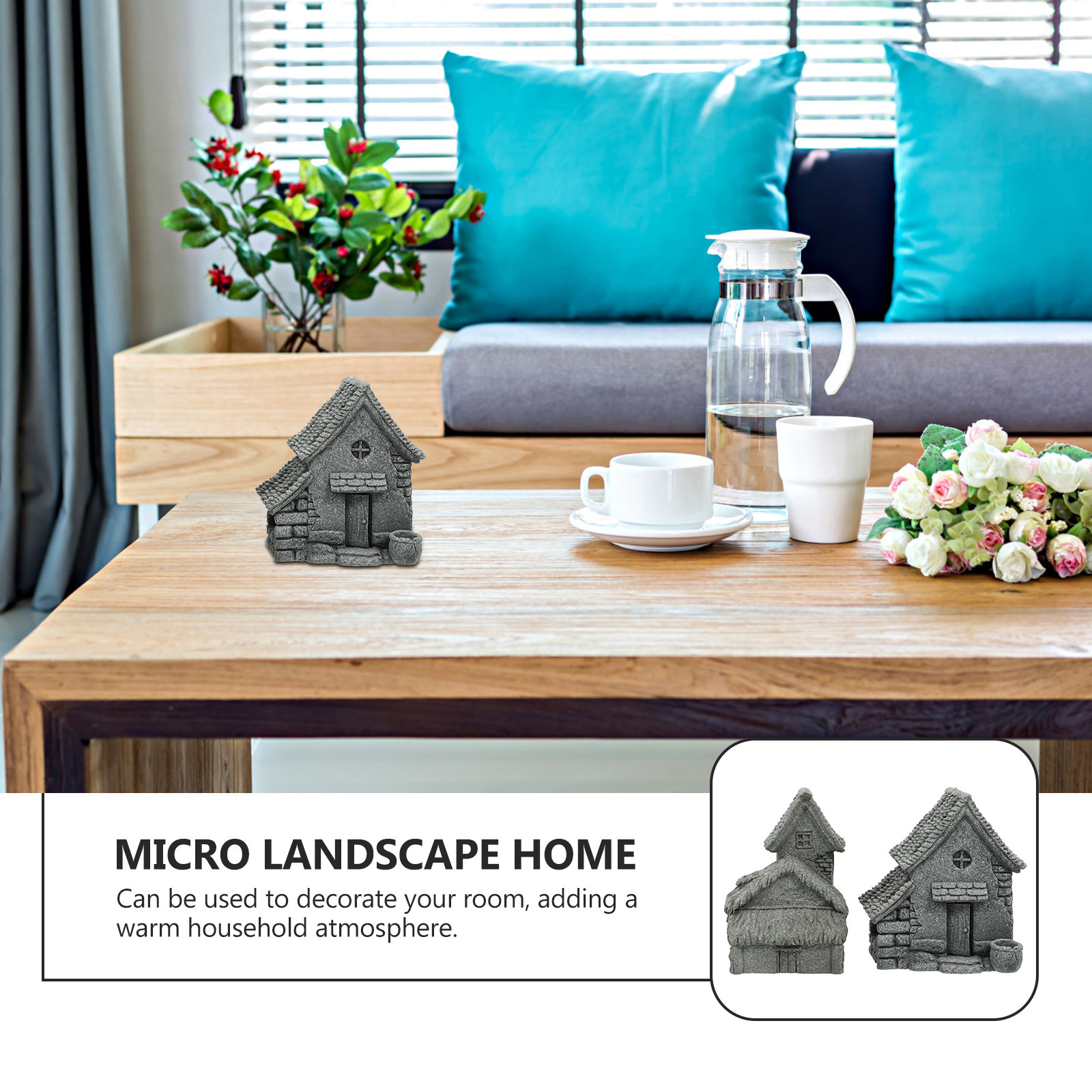 2-teiliges Lebensechtes Mikro- – Bonsai Garden House Bewertung und Preis