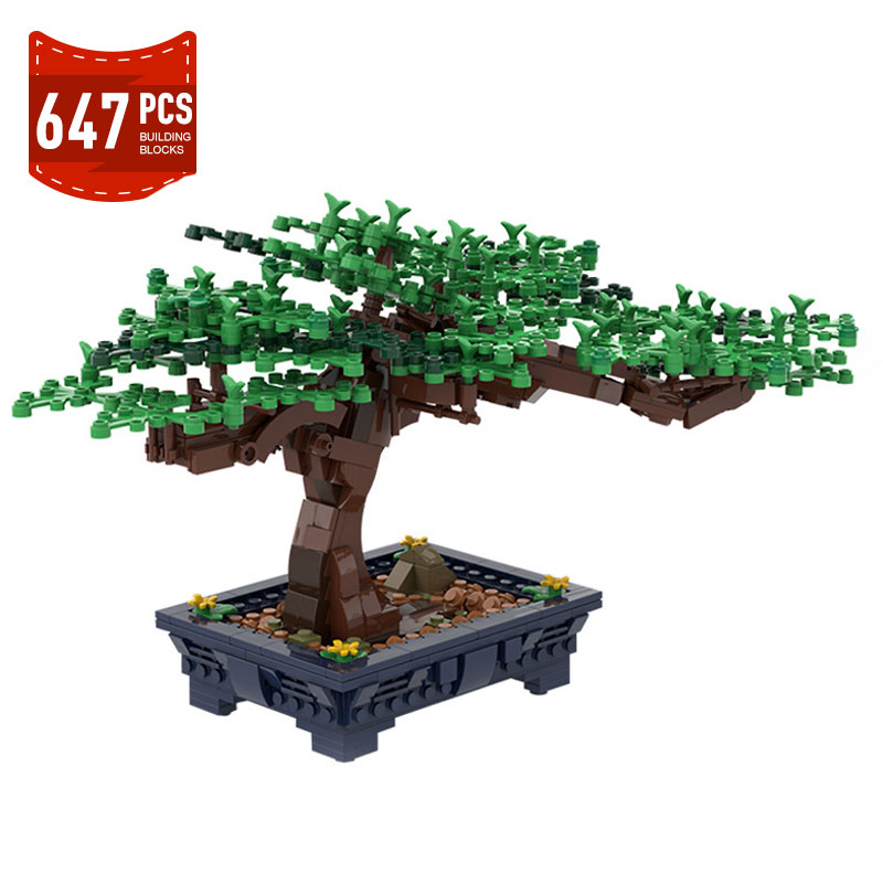 Neue Bonsai Baum Grün Bush Blu – Bonsai Garden Lego Bewertung und Preis