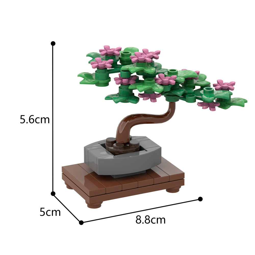 Neue Bonsai Baum Grün Bush Blu – Bonsai Garden Lego Bewertung und Preis