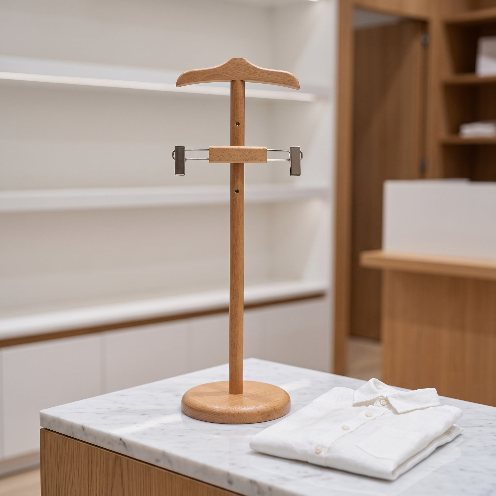 Babykleidungs-Präsentationsstä – Display Stand Wood Bewertung und Preis