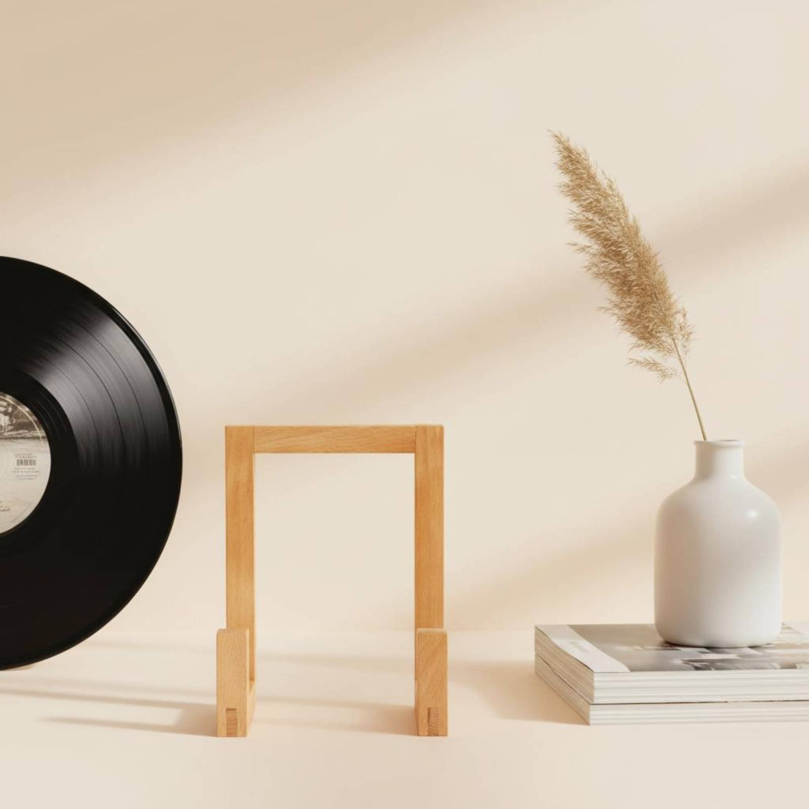 Vinyl-Ständer aus Holz, Vinyl- – Display Stand Wood Bewertung und Preis