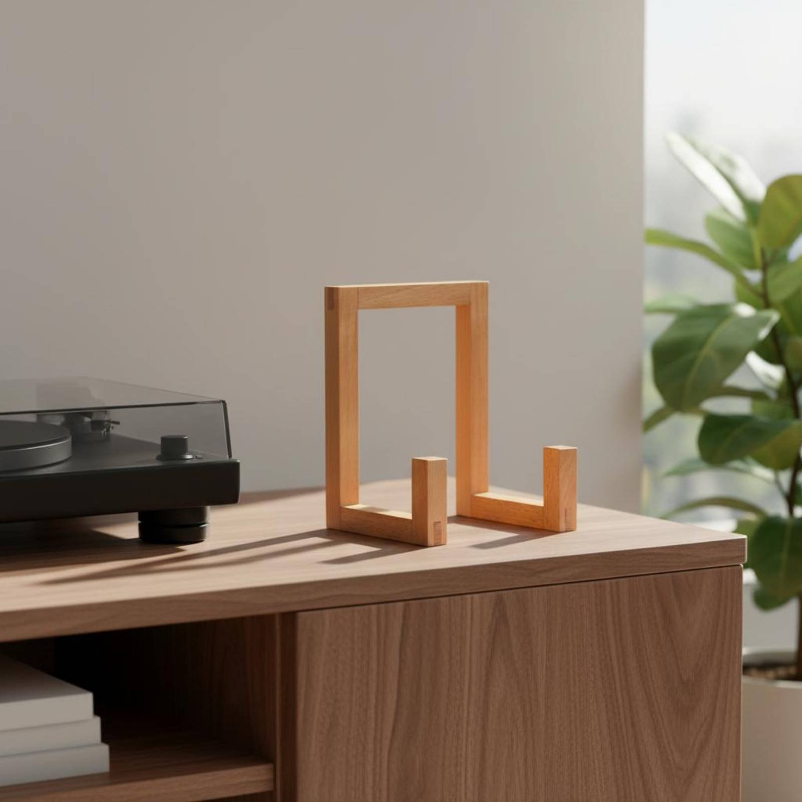 Vinyl-Ständer aus Holz, Vinyl- – Display Stand Wood Bewertung und Preis