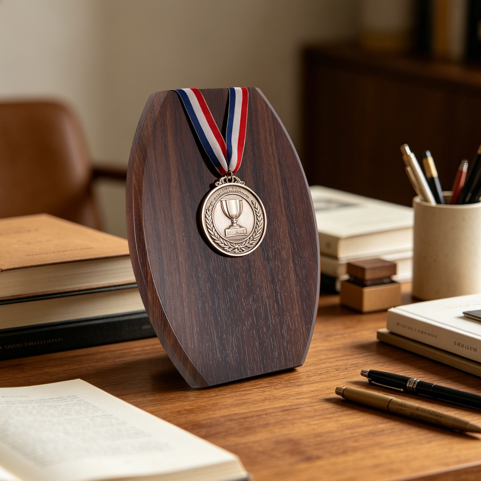 Hochwertiger Medaillenständer  – Display Stand Wood Bewertung und Preis