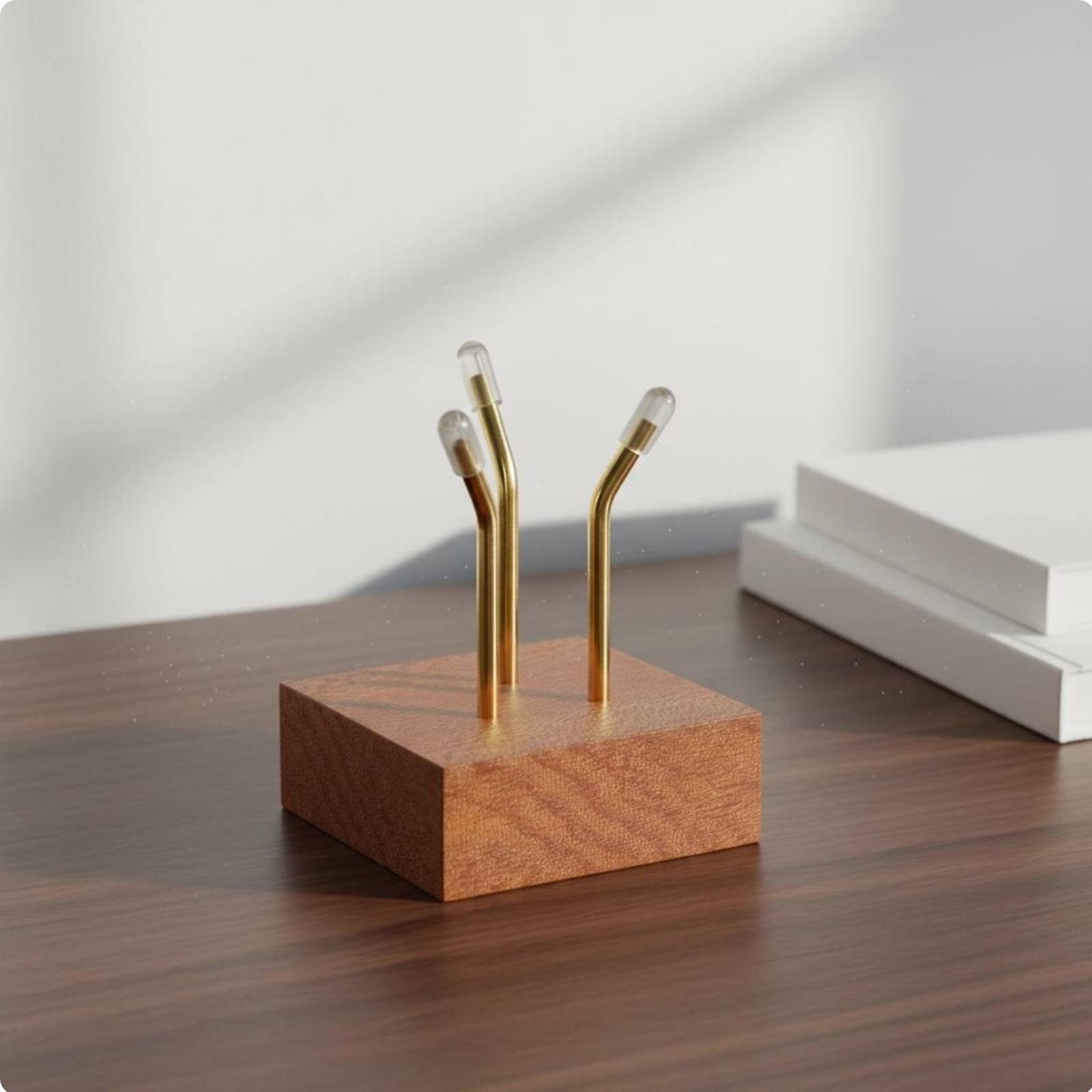 Massivholz-Kristallständer Dre – Display Stand Wood Bewertung und Preis