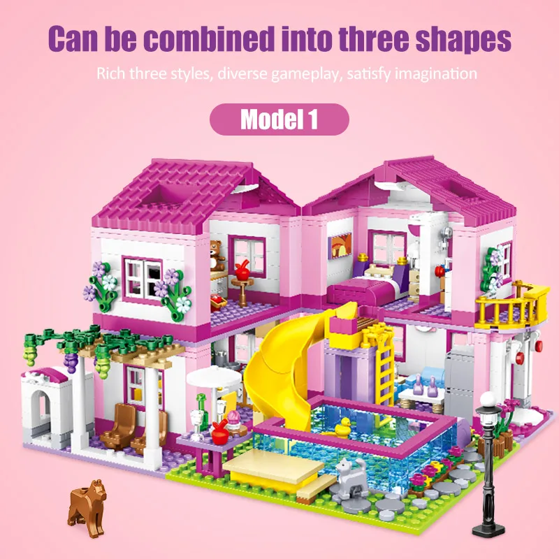 Städtisches Sommer-Villa-Haus  – Bonsai Garden Lego Bewertung und Preis