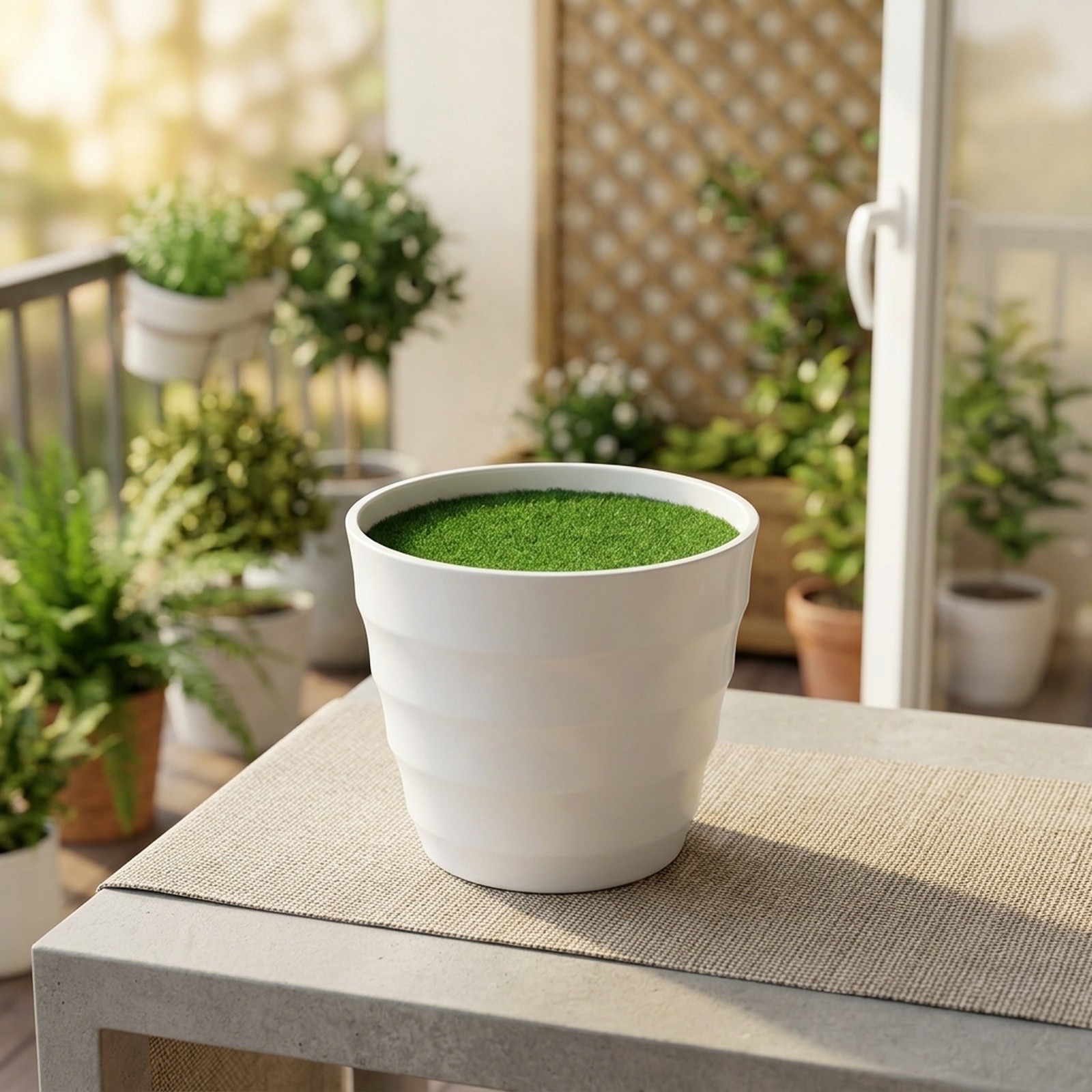 Kunststoff-Rasenvase mit integ – Bonsai Garden Restaurant Bewertung und Preis