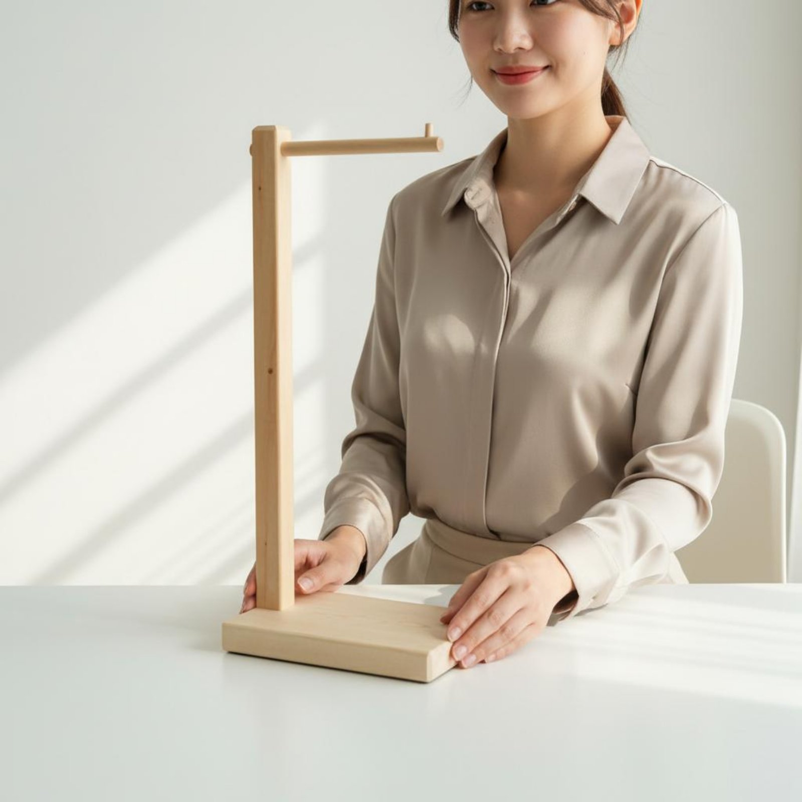 Reiner Holz-Taschenständer mit – Display Stand Wood Bewertung und Preis