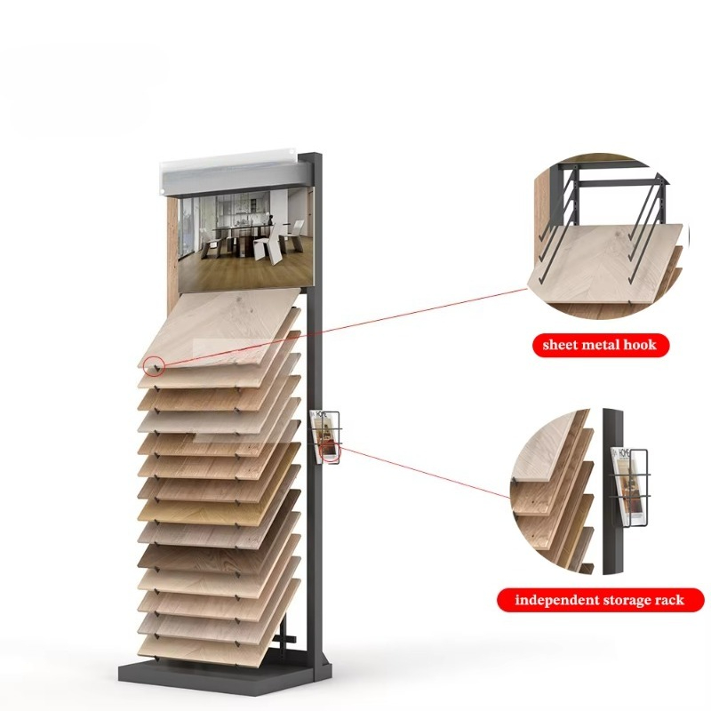 Anpassbarer Metall- & Holz-Kom – Display Stand Wood Bewertung und Preis